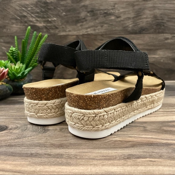 NEW Steve Madden Kaelan Espadrille Platform Sandal - Picture 8 of 10